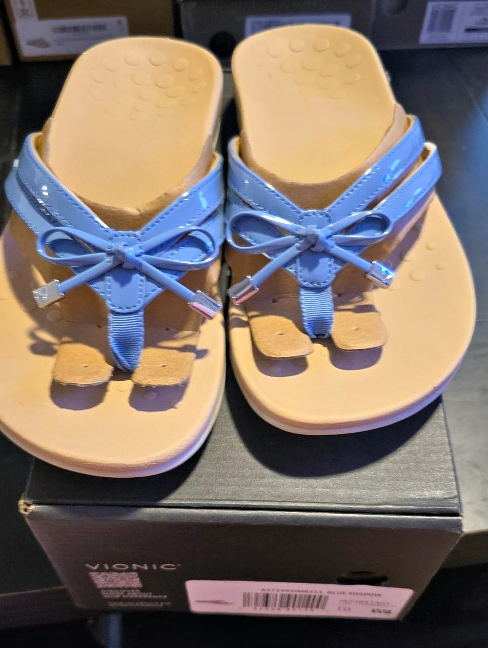 Vionic Blue Shadow Bella Sandals NWT